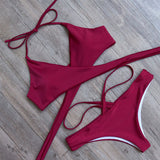 Saint-Tropez Push Up Low Waist Bikini